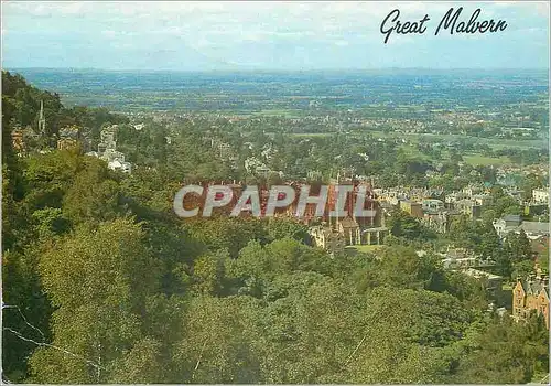 Moderne Karte Great Malvern