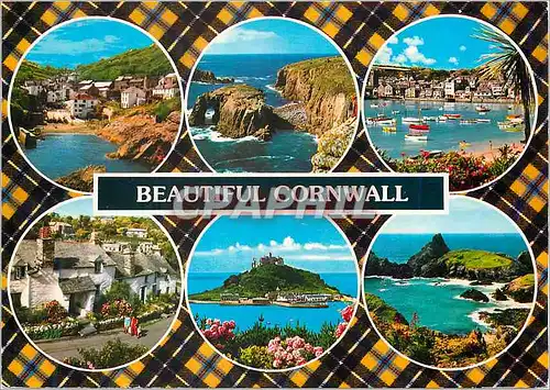 Moderne Karte Beautiful Cornwall
