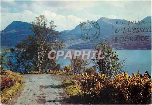 Moderne Karte Loch Torridon from The Alligin Road Ross Shire