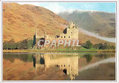 Moderne Karte Kilchurn Castle Loch Awe Argyll