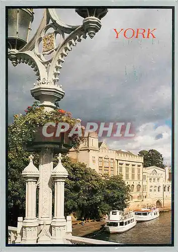 Cartes postales moderne York View From Lendal Bridge of the Guildhall and River