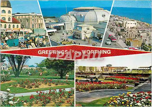 Cartes postales moderne Greeting From Worthing