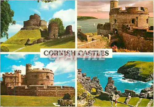 Moderne Karte Cornish Castles