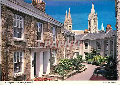 Moderne Karte Walsingham Palace Truro Cornwall