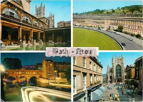 Cartes postales moderne Bath Avon The Delightful City Built On the Banks of The River Avon