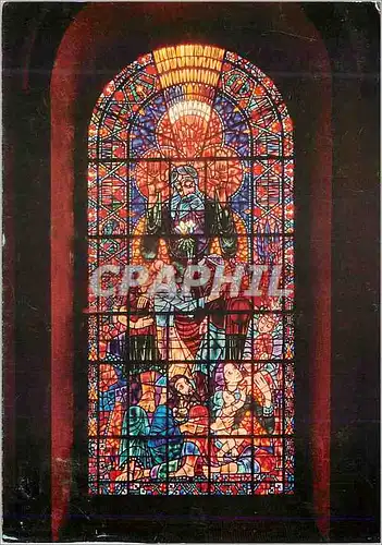 Cartes postales moderne Canterbury Cathedral One of the Bossanyi Windows