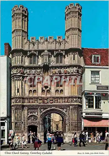 Cartes postales moderne Christ Church Gateway Canterbury Cathedral