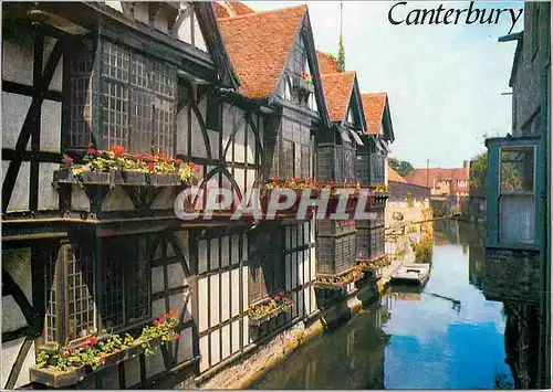 Cartes postales moderne Canterbury The Weavers and Riverstour Canterbury