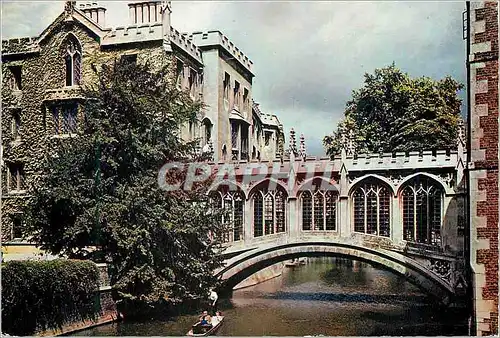 Cartes postales moderne The Bridge of Sighs Cambridge