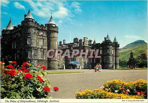 Moderne Karte The Palace do Holyroodhouse Edinburgh Scotland