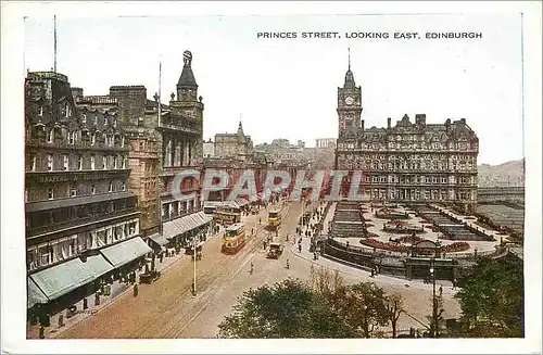 Cartes postales moderne Princes Street Looking East Edinburgh