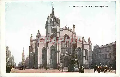 Moderne Karte St Giles Cathedral Edinburgh