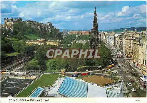 Cartes postales moderne Edinburgh Princes Street