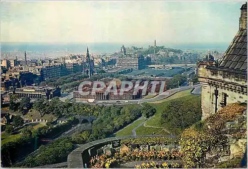 Cartes postales moderne Edinburgh from the Castle