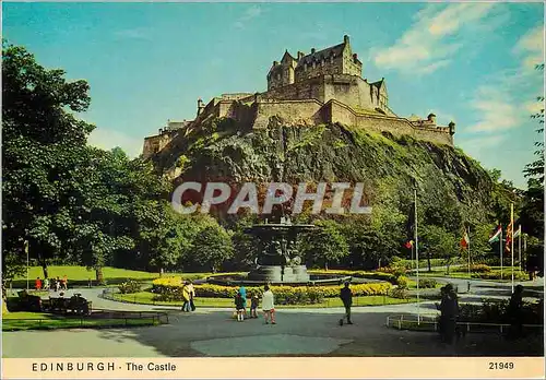 Cartes postales moderne Edinburgh The castle