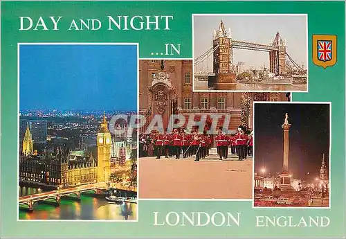 Cartes postales moderne Day and Night in London England Militaria