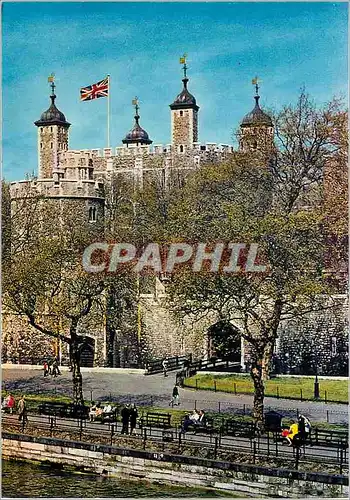 Cartes postales moderne The Tower of London From the River Thames