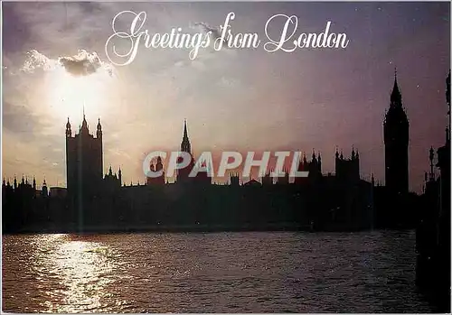 Cartes postales moderne London The Houses of Parliament