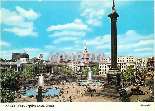 Cartes postales moderne Nelson's Column Trafalgar Square London