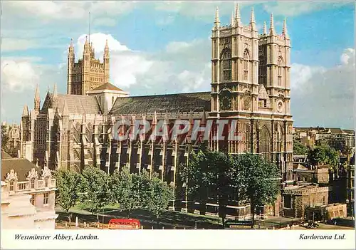 Moderne Karte Westminster Abbey London