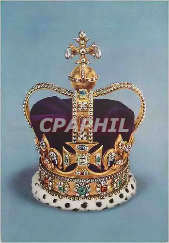 Cartes postales moderne St Edward's Crown (The Crown of England)