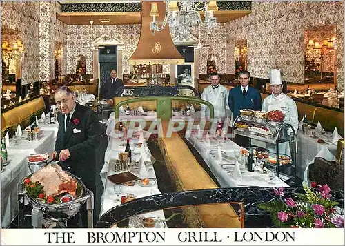 Moderne Karte The Brampton Grill London