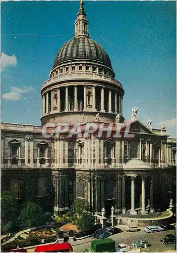 Cartes postales moderne St Paul's Cathedral London South Side