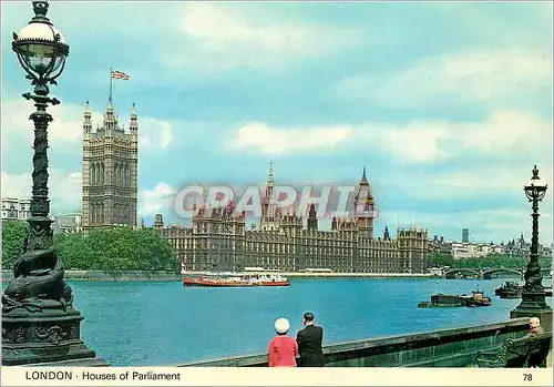 Cartes postales moderne London Houses of Parliament
