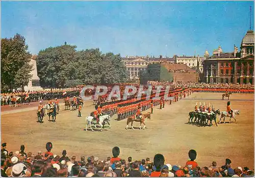 Moderne Karte London Trooping the Colour Militaria