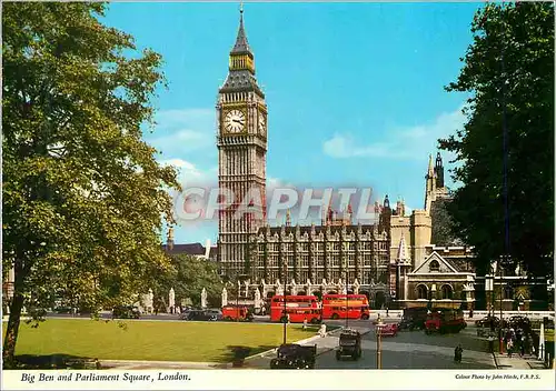 Cartes postales moderne Big Ben and Parliament Square LOndon