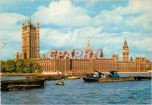 Cartes postales moderne The Houses of Parliament as Seen From Across the River Thames LOndon