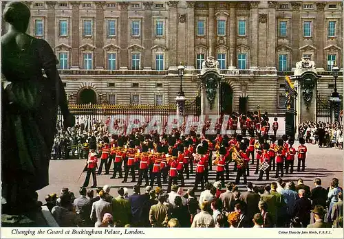 Moderne Karte Changing the Guard at Buckingham Palace London Militaria
