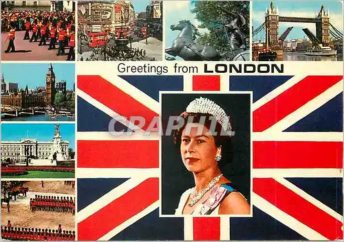 Cartes postales moderne Greeting from London