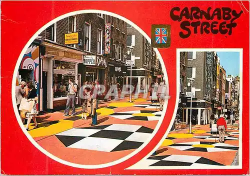 Moderne Karte Carnaby Street