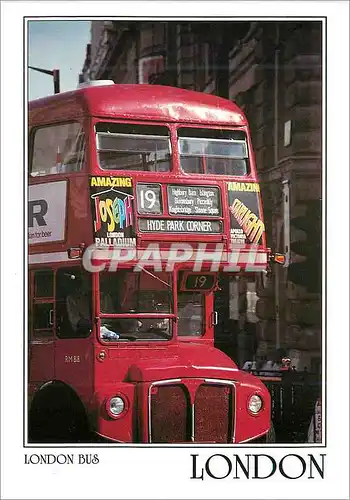 Moderne Karte London Bus