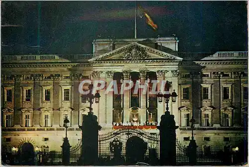 Cartes postales moderne Buckingham Palace By Night