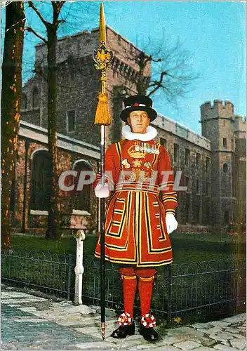 Cartes postales moderne yeoman of the Guard at the Tower of London