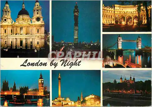 Cartes postales moderne London by Night