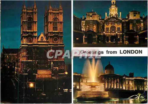 Cartes postales moderne Greetings from London