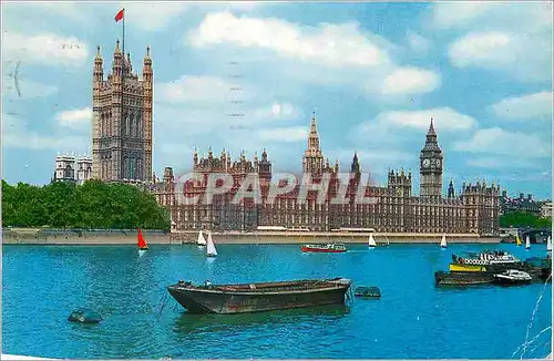 Moderne Karte Houses of Parliament London