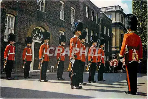 Moderne Karte London Irish Guards a department of the Queen's Guard Militaria