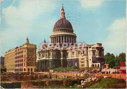 Moderne Karte St Paul's Cathedral London