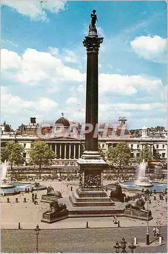 Moderne Karte Nelson's Column Trafalgar Square London