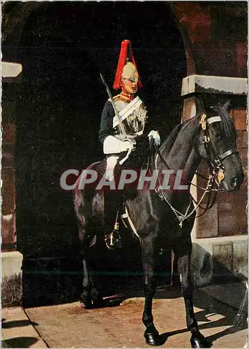 Cartes postales moderne The Mounted Sentry Whitehall London Militaria
