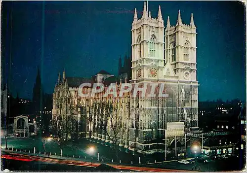 Cartes postales moderne Westminster Abbey by Night