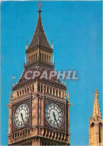 Cartes postales moderne The Clock Tower Houses of Parliament London