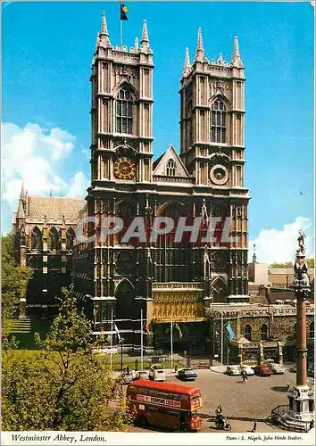 Moderne Karte Westminster Abbey London