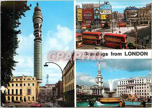 Cartes postales moderne Greeting from London
