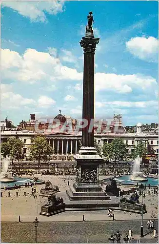 Moderne Karte Nelson's Column Trafalgar Square London