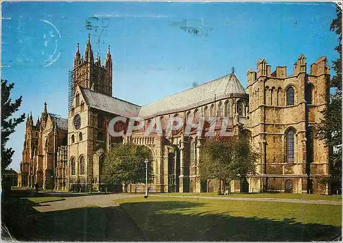 Cartes postales moderne Canterbury Cathedral From the South East Showing Becket's Crown